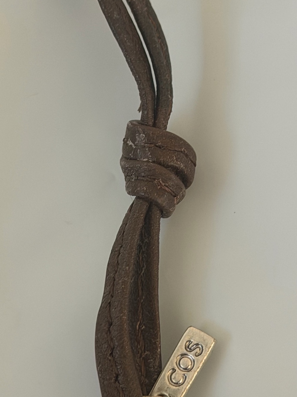 COS Beaded Leather Bag Charm - Picture 4 of 4
